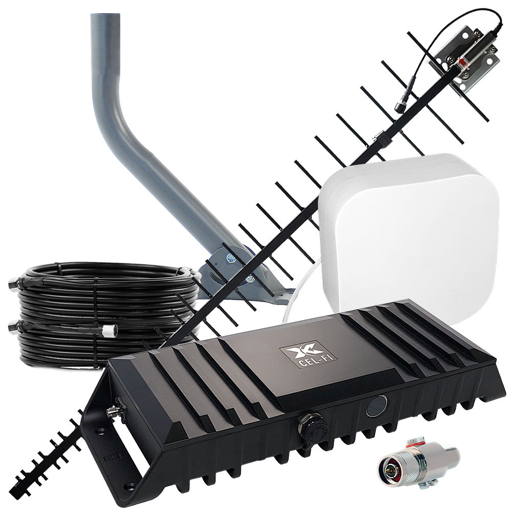 Can I use a router to set up a wi-fi network in my home using the cellular signal from a cell signal booster?