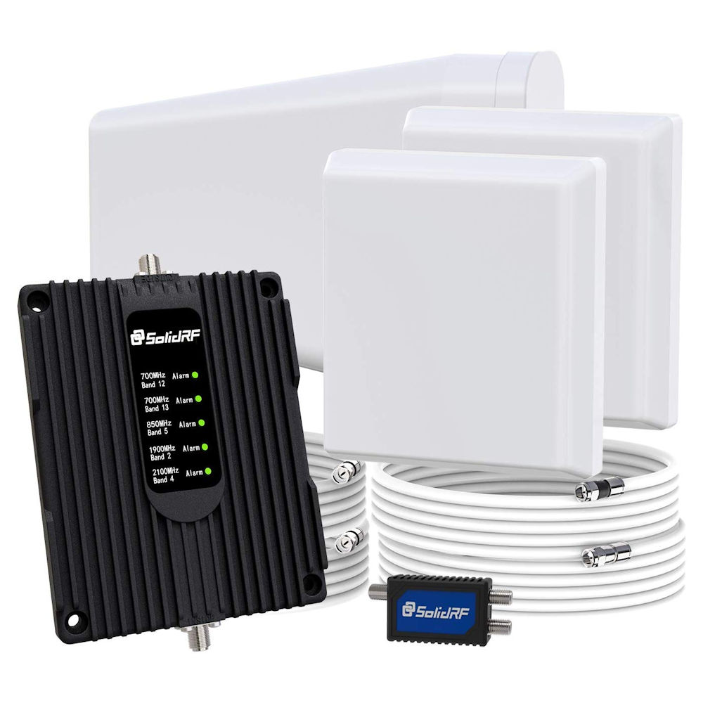 SolidRF Signal Plus Home & Home Office Cell Signal Booster 2 Antennas Questions & Answers