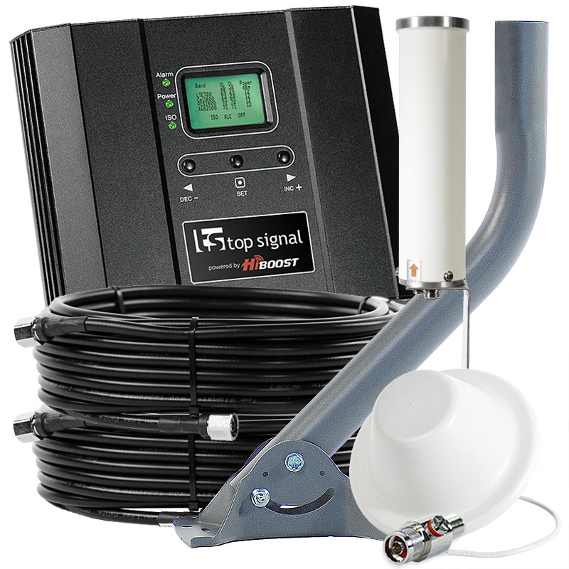 Top Signal 2X HiBoost 10K Home Cell Signal Booster 1 Antenna TS543021 Questions & Answers