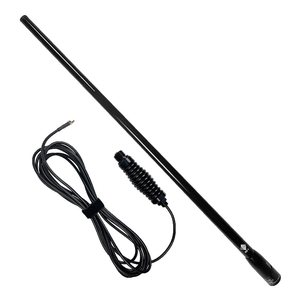 Can the RFI Q-Fit whip antenna replace an original weBoost Drive Reach OTR antenna?