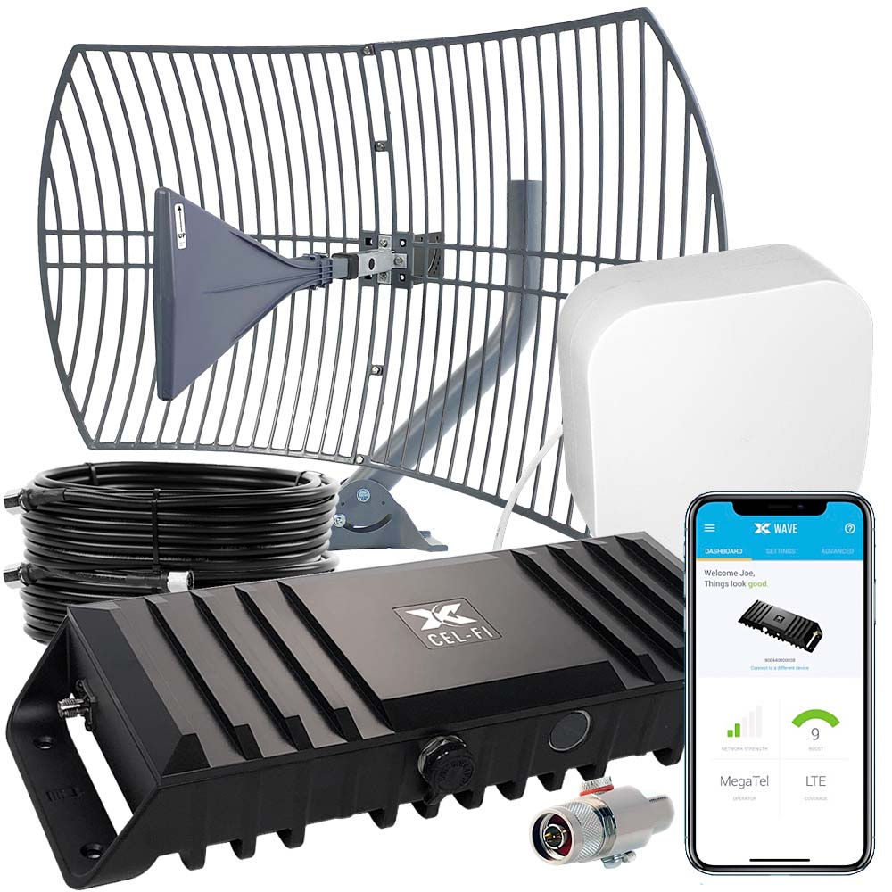 Rural CEL-FI GO G32 Cell Signal Booster with High-Gain Grid Parabolic Antenna | Top Signal Series Questions & Answers