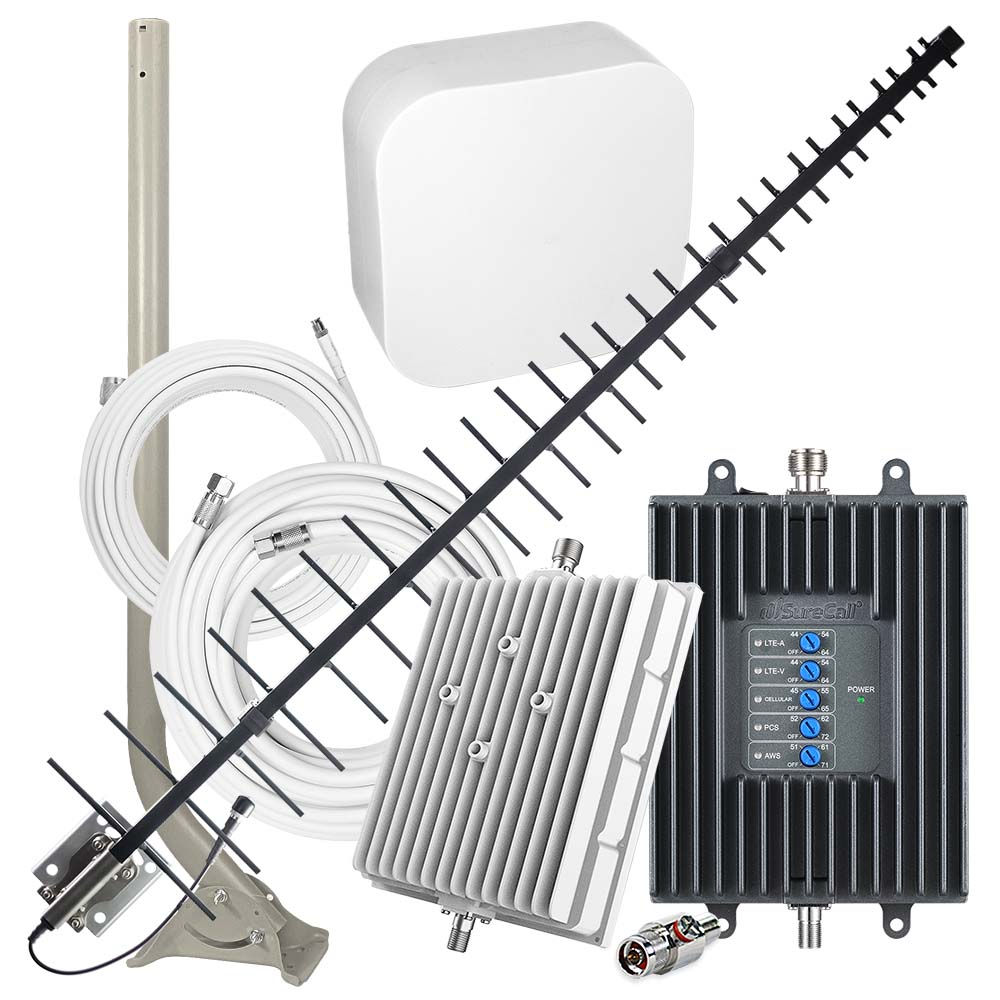 Rural SureCall Fusion4Home Max Cell Signal Booster with High-Gain Antenna | Top Signal Series Questions & Answers