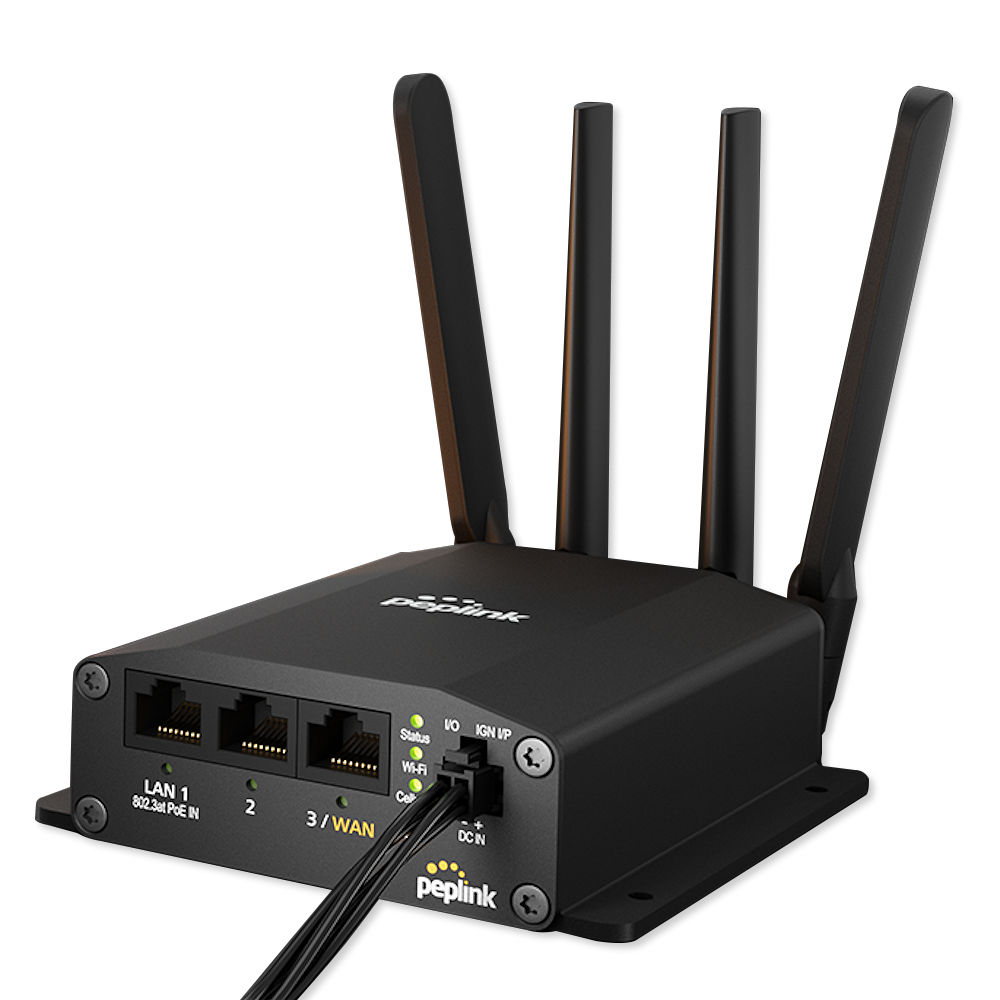 Will the Peplink MAX BR1 Mini work with StarLink? POE LAN connector to the MAX BR1, with the other end to antenna. Will it work?