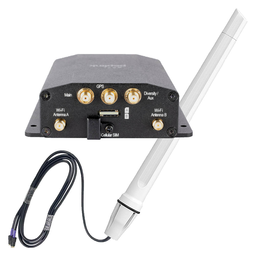 Marine Peplink MAX BR1 Mini HW3 Cellular–WiFi Router with Poynting 2x2 MIMO Antenna Questions & Answers