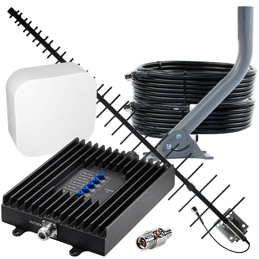 Rural SureCall Fusion Professional Cell Phone Signal Booster with High-Gain Antenna | Top Signal Series Questions & Answers