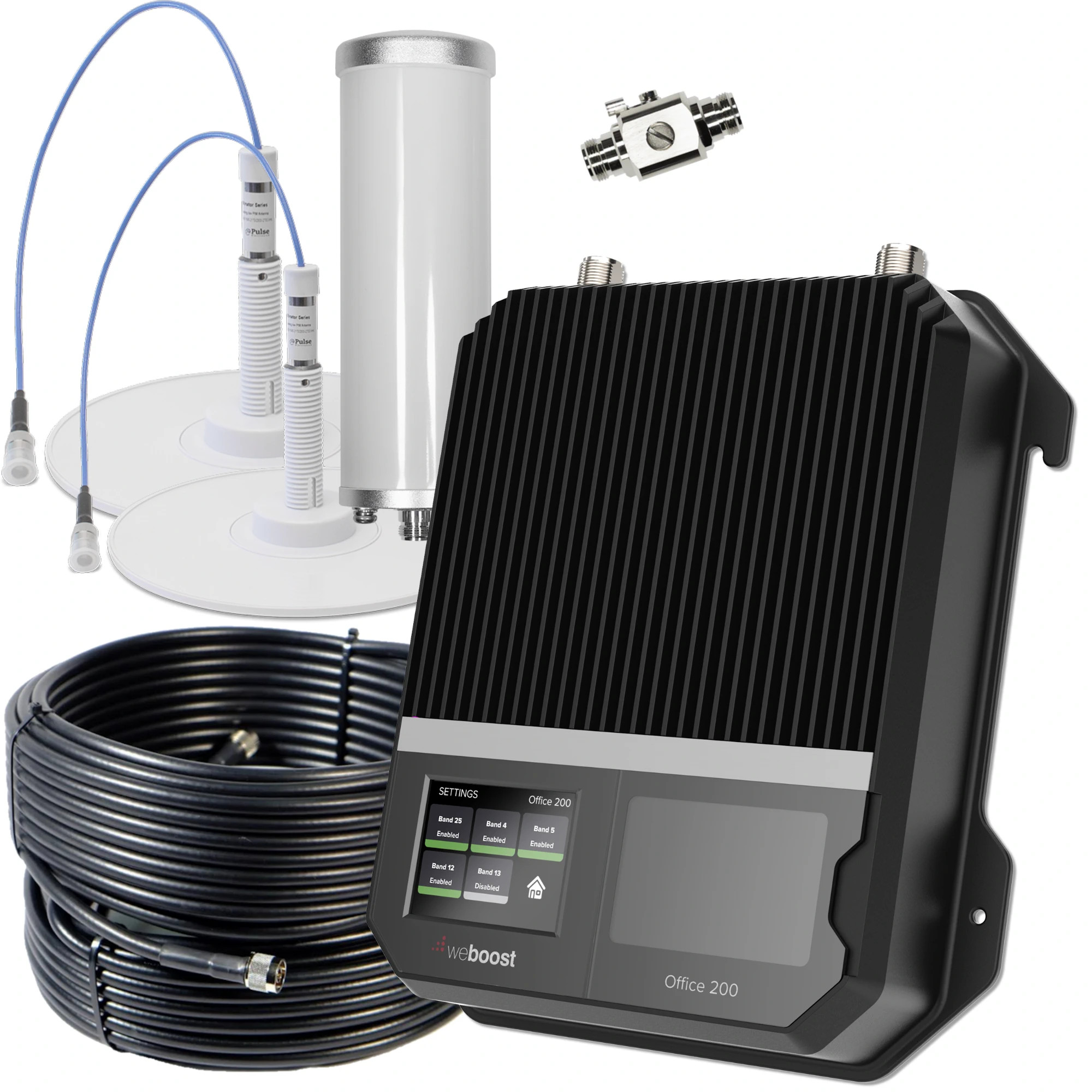 weBoost Office 200 Commercial Cellular Booster 50 Ohm 2 Antennas Questions & Answers