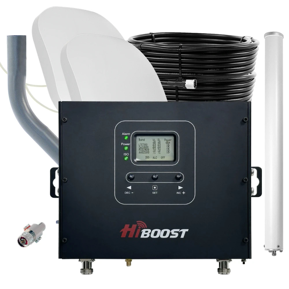 HiBoost SLW Smart Link Commercial Cell Signal Booster 2 Antennas | Top Signal Series Questions & Answers