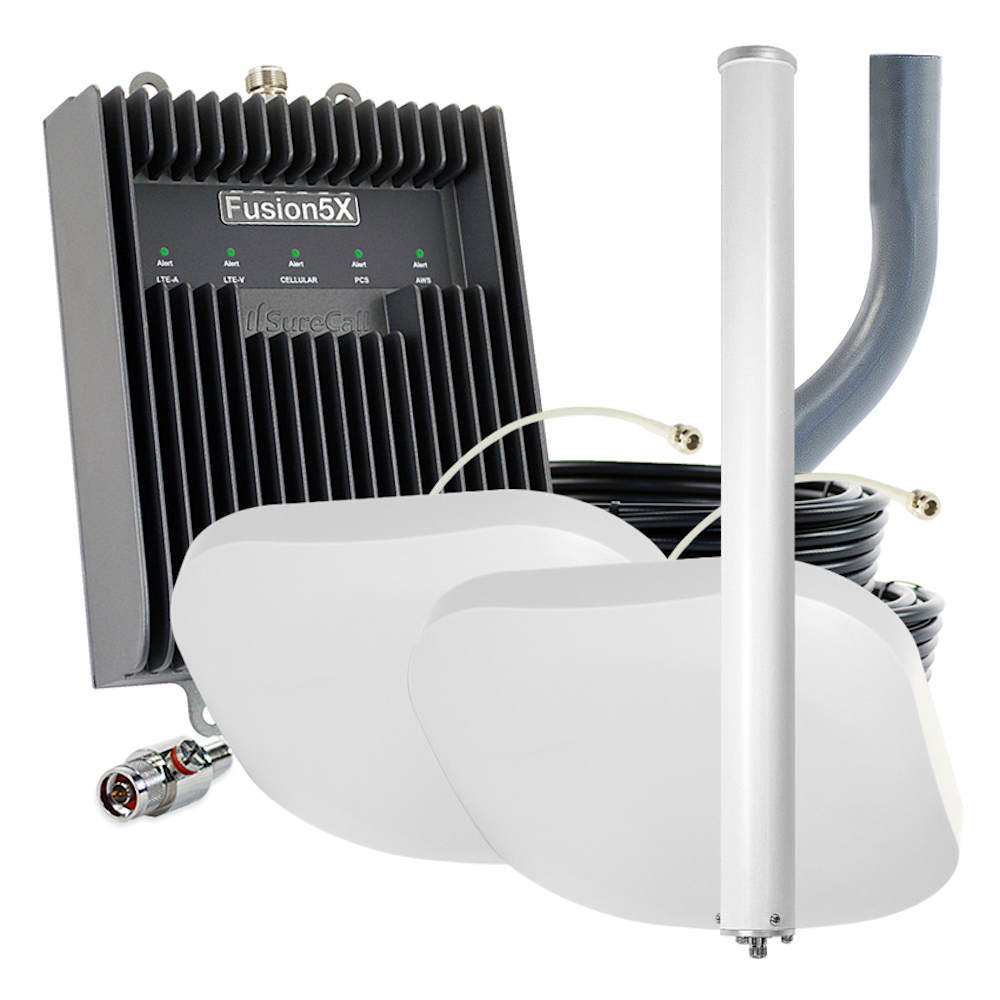 SureCall Fusion5X 2.0 Cell Signal Booster 2 Antennas | Top Signal Series Questions & Answers