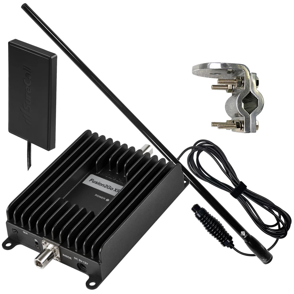 SureCall Fusion2Go XR Truck/Off-Road Cell Signal Booster with 38-Inch High-Gain Whip Antenna | Top Signal Series Questions & Answers